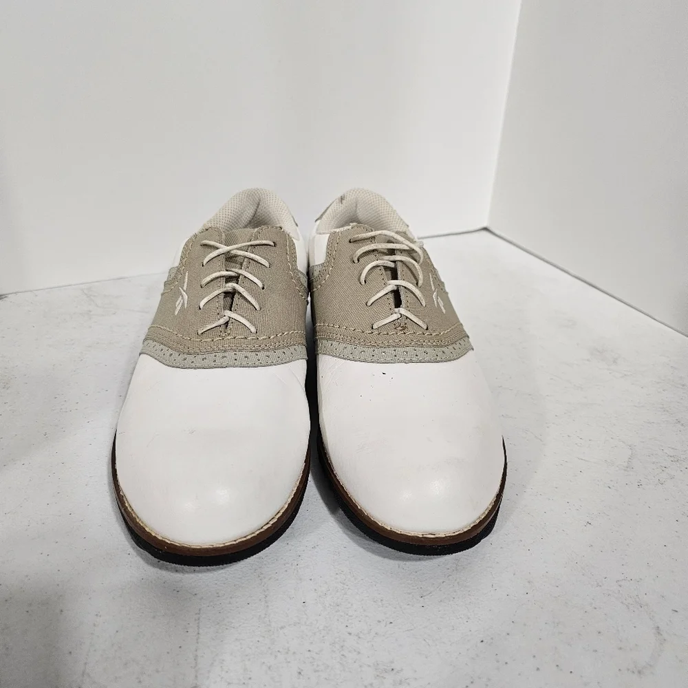 Reebok White and Tan Men's Shoes